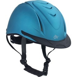 Ovation Metallic Schooler Helmet S/M Teal