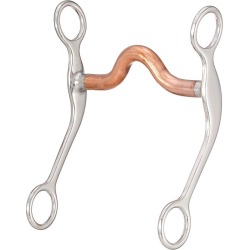Western SS Copper Med Port Pleasure Bit