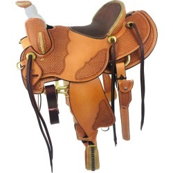 CO Saddlery Black Hills w/Bull Hide Seat Saddle Dr