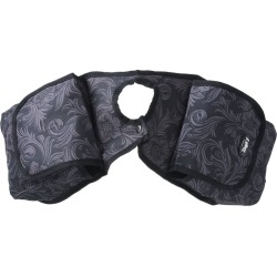 Tough-1 Printed Nylon Horn Bag Black Tooled