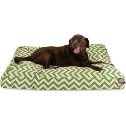 Majestic Outdoor Sage Chevron Rectangle Pet Bed LG