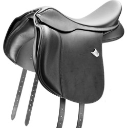 Bates All Purpose WIDE Saddle 18 Black
