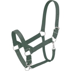 Tough-1 Nylon Draft Halter Green
