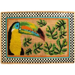 MacKenzie-Childs Toucan Entrance Mat