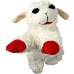 Multipet Lamb Chop Dog Toy 6 Inch found on Bargain Bro from StateLineTack.com for USD $3.79