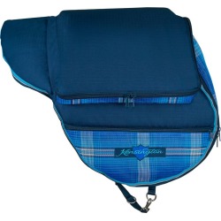 Kensington English Saddle Carry Bag Dark Blue