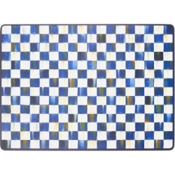 MacKenzie-Childs Royal Check Cork Back Placemats - Set of 4