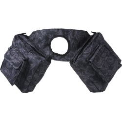 Tough-1 Printed Horn Bag Black Tooled