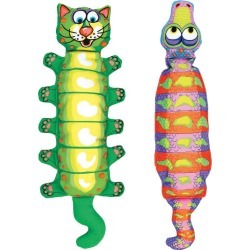 Fat Cat Water Bottle Crunchers Dog Toy