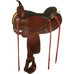 Circle Y Omaha Flex2 Apache Trail Saddle 18 Wide