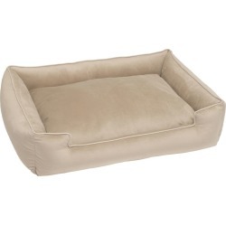 Jax and Bones Fur Velour Lounge Bed Pony LG