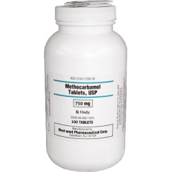 Methocarbamol for Dogs and Cats 750 mg 100 ct
