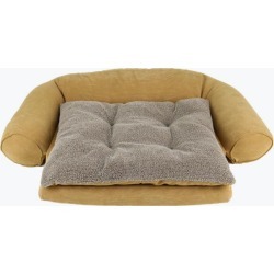 Orthopedic Sleeper Couch Dog Bed Medium Carmel