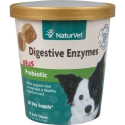 NaturVet Digestive Enzymes Plus Immune Support