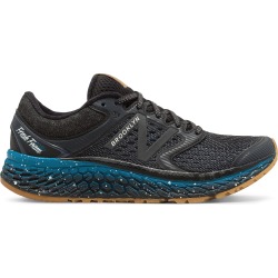 New Balance Women's Fresh Foam 1080v7 Brooklyn Half Shoes Black with Grey & Blue