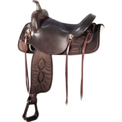 Big Horn Synthetic Draft Saddle 16in