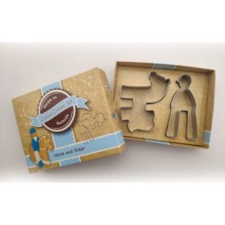 Horse and Rider Cookie Cutter Set