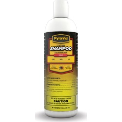 Pyranha Pyrethrin Shampoo for Dogs and Cats 12 oz