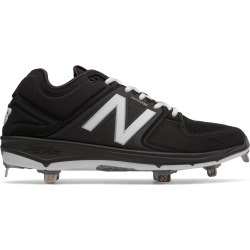 New Balance Low-Cut 3000v3 Metal Baseball Cleat Mens Shoes Black