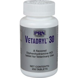 Vetadryl Tablet 30mg 250 Count