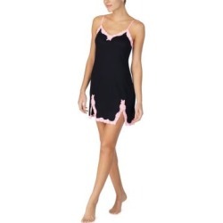 BETSEYS BEST RAYON KNIT SLIP BLACK