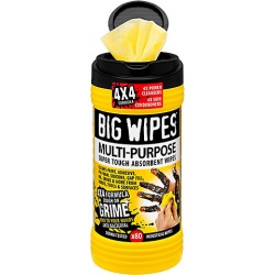 Big Wipes 4x4 Formula Multi-purpose Hand Wipes Big Wipes 4x4 Formula Multi-purpose Hand Wipes