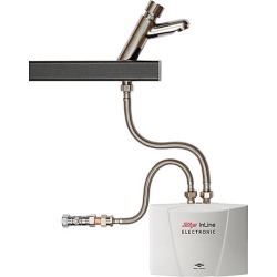 Zip Inline Instantaneous Hand Wash Pack with Heater (Non Concussive Single Outlet Tap and Fittings) 2.8 kW ES3NC Zip Inline Instantaneous Hand Wash Pack with Heater (Non Concussive Single Outlet Tap and Fittings) 2.8 kW ES3NC