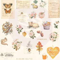 Autumn Sunset - Ephemera Pack 2 - Prima