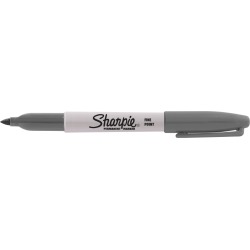Dark Matter Gray - Sharpie Fine Point Permanent Marker Open Stock