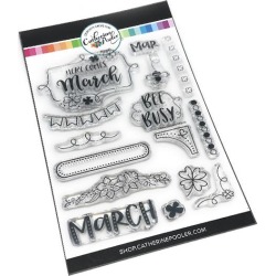 Here Comes March Stamp Set - Catherine Pooler