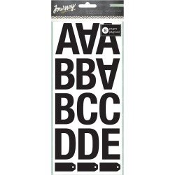Large Alpha Stickers - Crate Paper