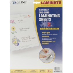 Cleer Adheer Heavyweight Laminating Sheets 9 inches X12 inches 2/Pkg