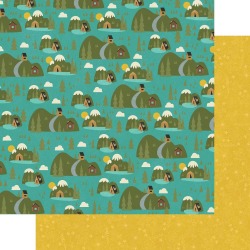 Great Outdoors Paper - Happy Trails - Simple Stories