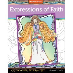 Expressions Of Faith Coloring Book - Design Originals