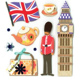 Sights Of London Stickers
