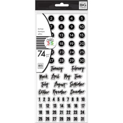 Dates - Create 365 Happy Planner Clear Stamps