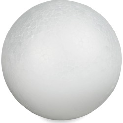 Smooth Styrofoam Balls 4"