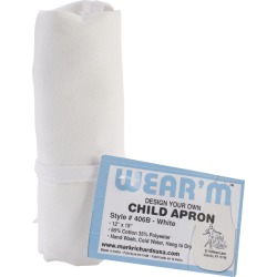 White - Child Apron 12"X19"