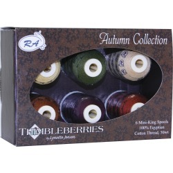 Autumn - Thimbleberries Cotton Thread Collection 500yd 6/Pkg