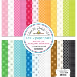 So Much Pun Petite Prints Paper Pack - Doodlebug
