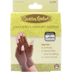 Medium - Creative Comfort Crafter's Comfort Gloves 1 Pair