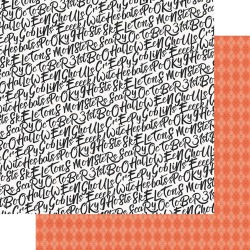 Witching Hour Paper - Happy Haunting - Simple Stories