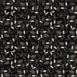 Holly Foil Accented Paper - Yuletide - My Minds Eye