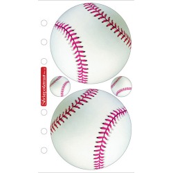 Baseball Sticko Stickers