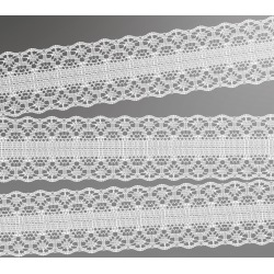 White - Magnolia Lane Ribbon 10yds