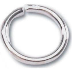 Jump Rings 7mm 36/Pkg - Silver Metal Findings