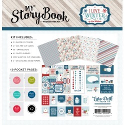 I Love Winter Pocket Page Kit - Echo Park