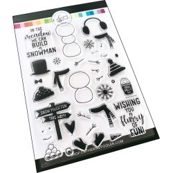 Build a Snowman Set - 6x8 Stamp - Catherine Pooler