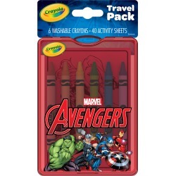 Crayola Avengers Travel Pack