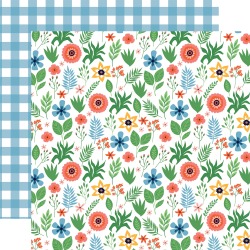 Summer Floral Paper - Summertime - Echo Park - PRE ORDER